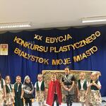 Dzieci z koła regionalnego Podlaskie Nutki