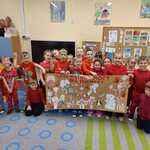 Grupa Muchomory z plakatem